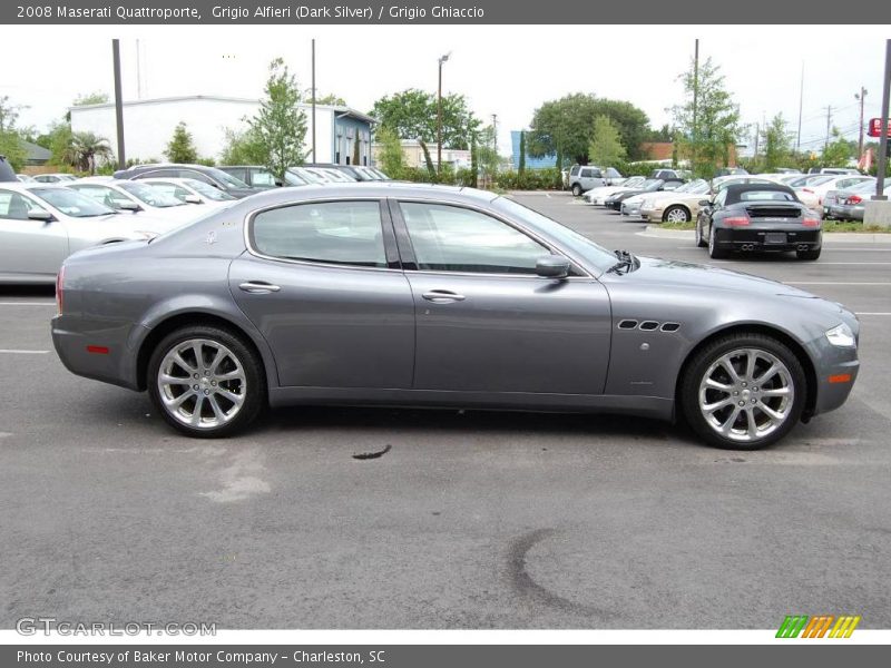 Grigio Alfieri (Dark Silver) / Grigio Ghiaccio 2008 Maserati Quattroporte