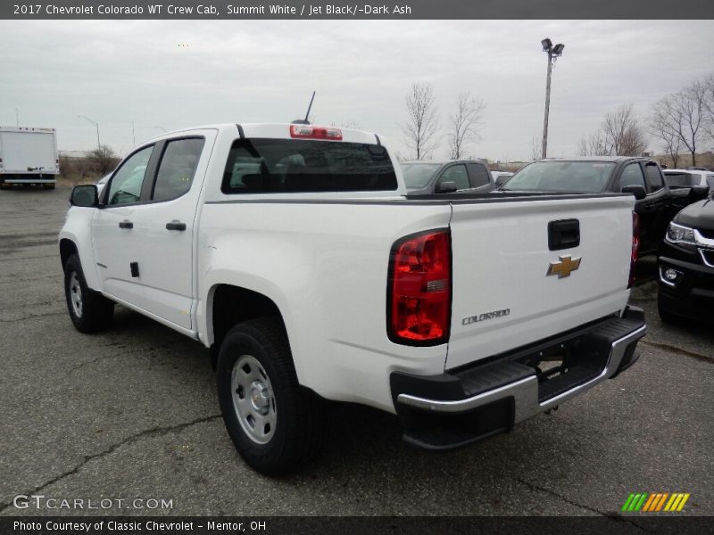 Summit White / Jet Black/­Dark Ash 2017 Chevrolet Colorado WT Crew Cab