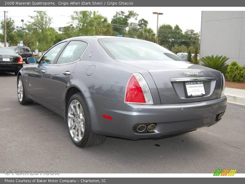 Grigio Alfieri (Dark Silver) / Grigio Ghiaccio 2008 Maserati Quattroporte