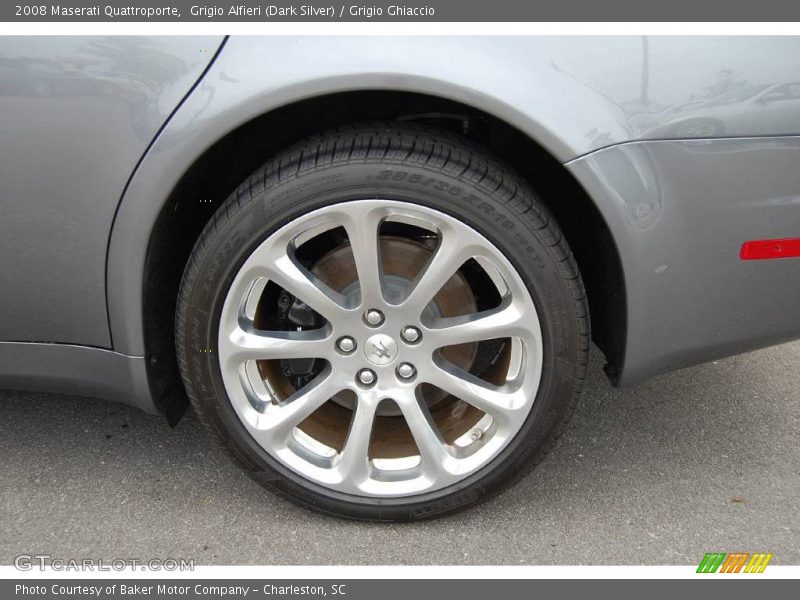 Grigio Alfieri (Dark Silver) / Grigio Ghiaccio 2008 Maserati Quattroporte