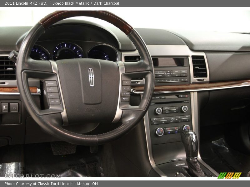 Tuxedo Black Metallic / Dark Charcoal 2011 Lincoln MKZ FWD