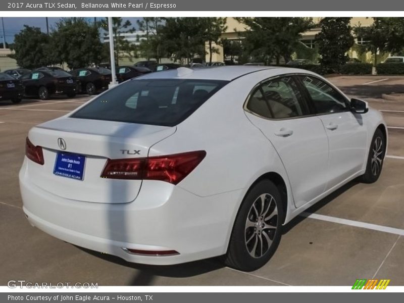 Bellanova White Pearl / Espresso 2017 Acura TLX Sedan