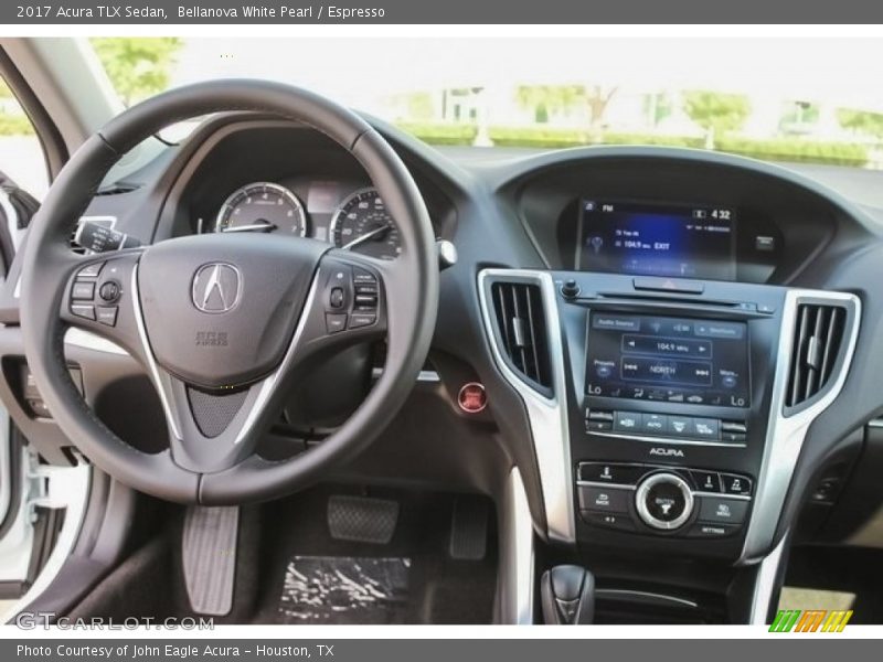 Bellanova White Pearl / Espresso 2017 Acura TLX Sedan