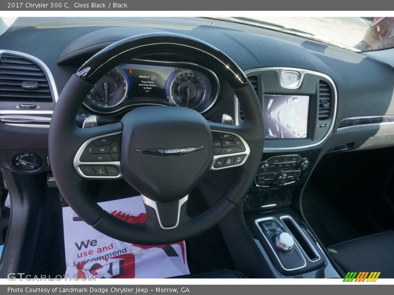 Gloss Black / Black 2017 Chrysler 300 C