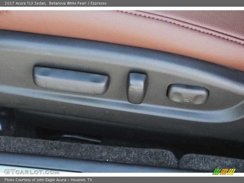Bellanova White Pearl / Espresso 2017 Acura TLX Sedan
