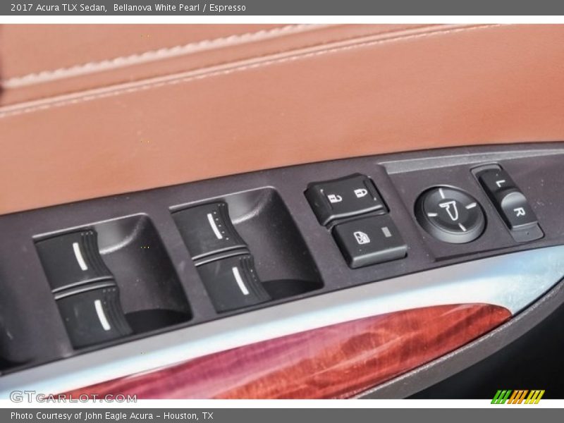 Bellanova White Pearl / Espresso 2017 Acura TLX Sedan
