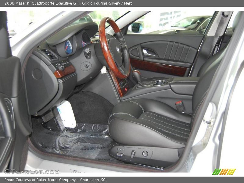 Grigio Touring (Silver) / Nero 2008 Maserati Quattroporte Executive GT