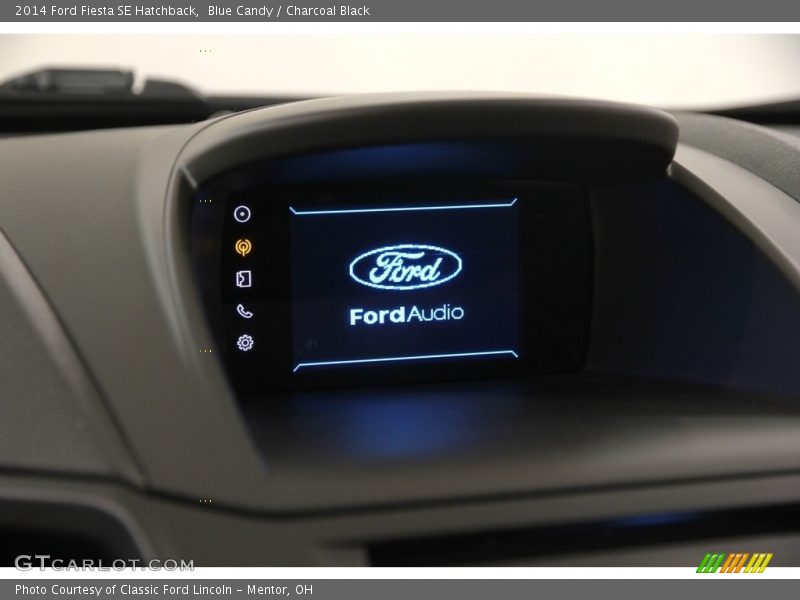 Blue Candy / Charcoal Black 2014 Ford Fiesta SE Hatchback