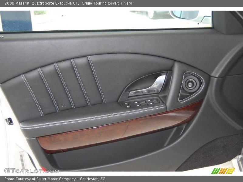 Grigio Touring (Silver) / Nero 2008 Maserati Quattroporte Executive GT