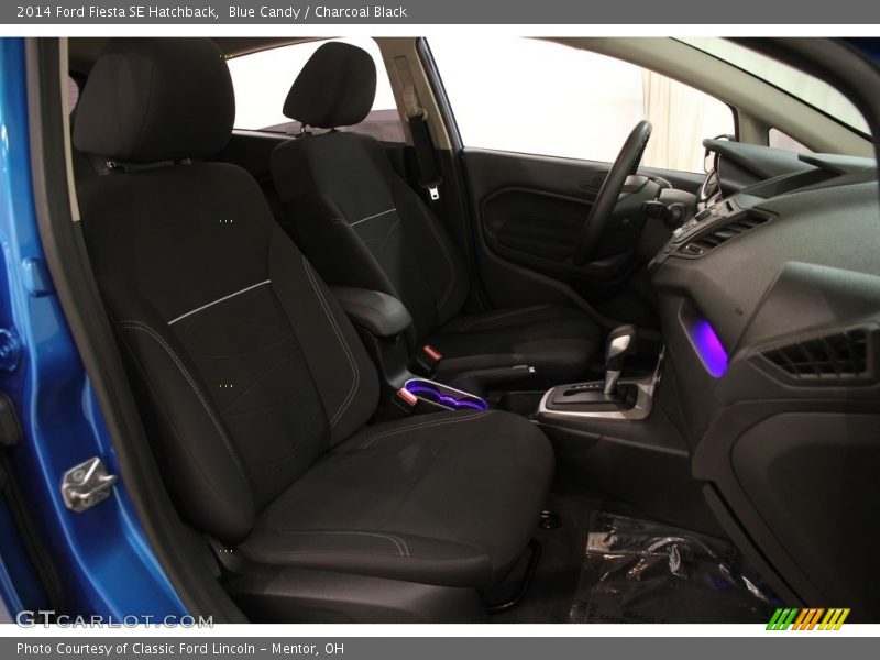 Blue Candy / Charcoal Black 2014 Ford Fiesta SE Hatchback