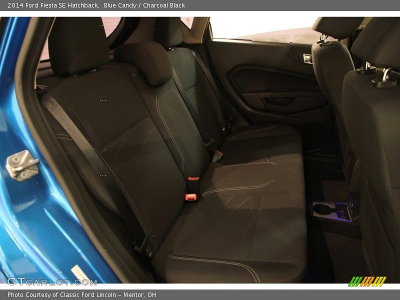 Blue Candy / Charcoal Black 2014 Ford Fiesta SE Hatchback