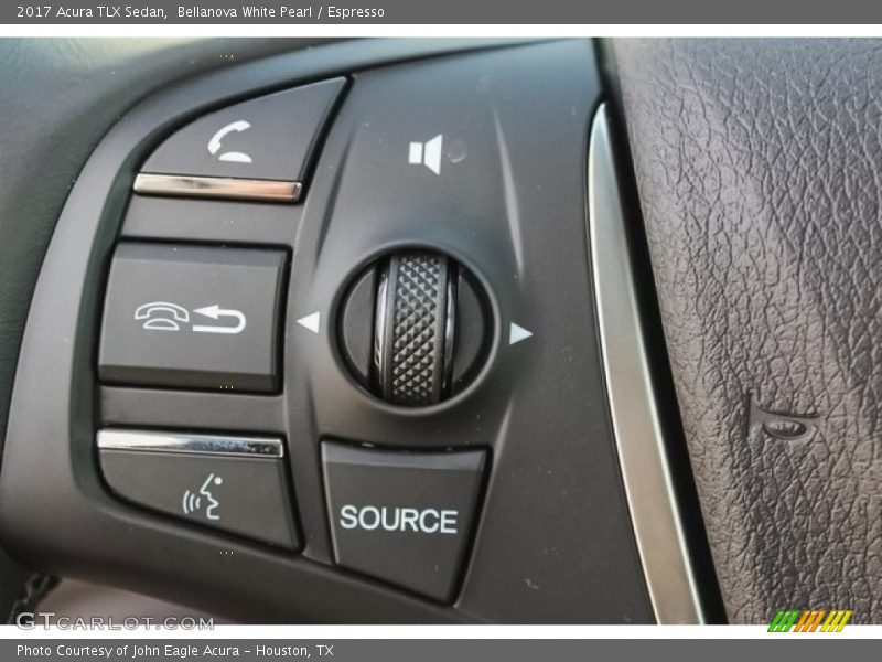 Bellanova White Pearl / Espresso 2017 Acura TLX Sedan