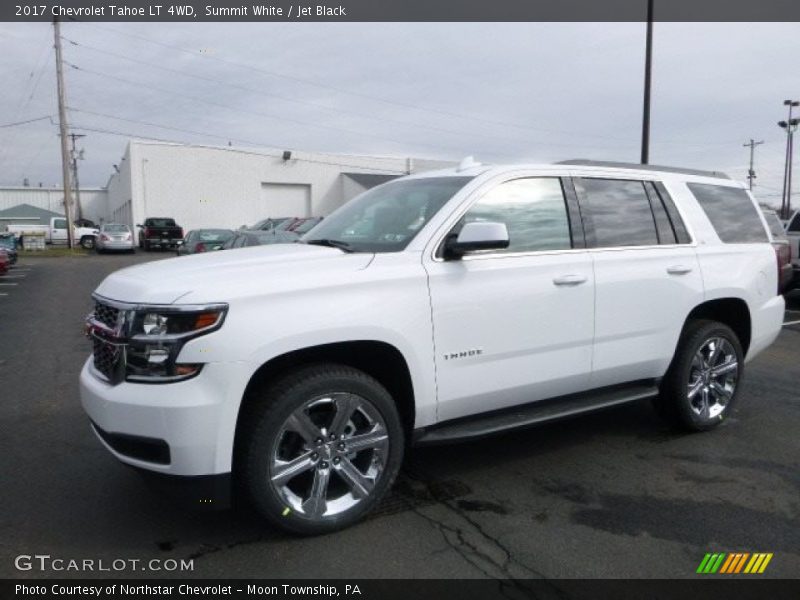 Summit White / Jet Black 2017 Chevrolet Tahoe LT 4WD
