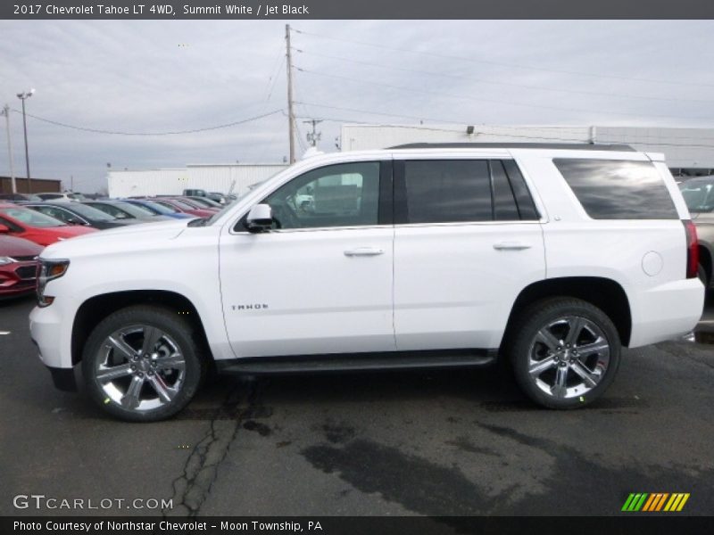 Summit White / Jet Black 2017 Chevrolet Tahoe LT 4WD