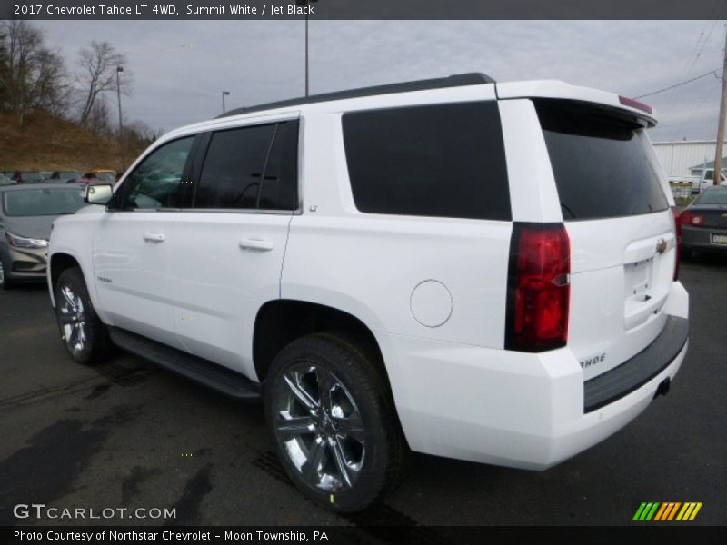 Summit White / Jet Black 2017 Chevrolet Tahoe LT 4WD
