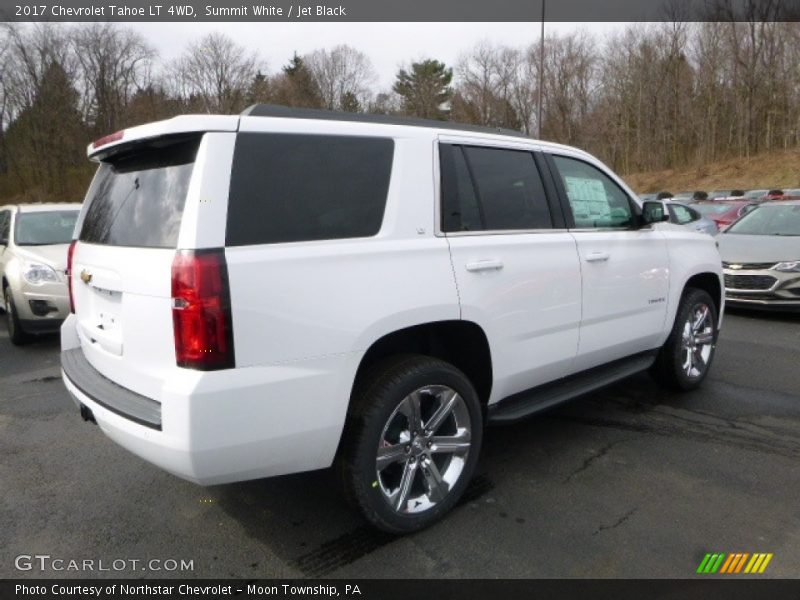 Summit White / Jet Black 2017 Chevrolet Tahoe LT 4WD