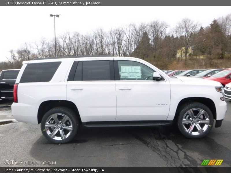 Summit White / Jet Black 2017 Chevrolet Tahoe LT 4WD