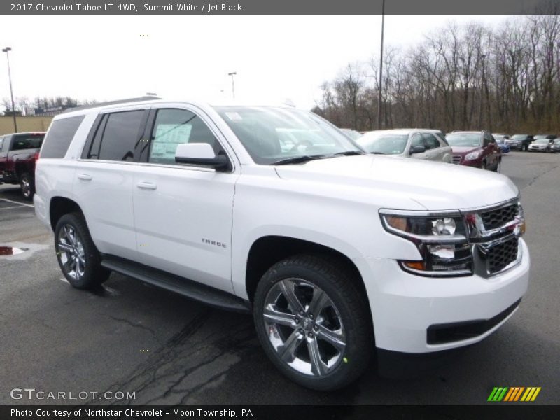Summit White / Jet Black 2017 Chevrolet Tahoe LT 4WD