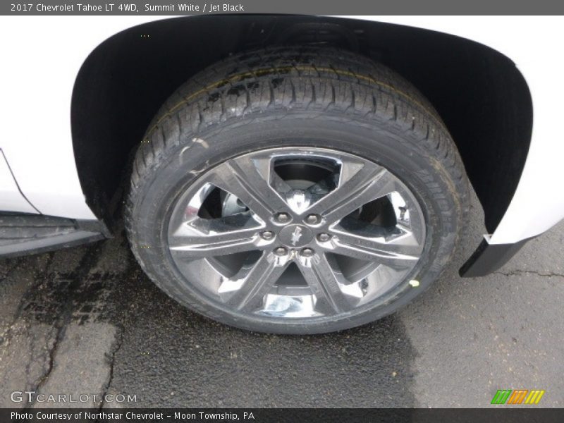 Summit White / Jet Black 2017 Chevrolet Tahoe LT 4WD