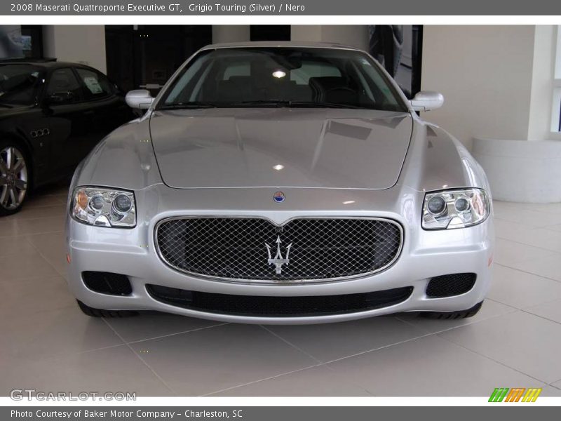 Grigio Touring (Silver) / Nero 2008 Maserati Quattroporte Executive GT