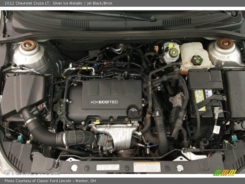  2012 Cruze LT Engine - 1.4 Liter DI Turbocharged DOHC 16-Valve VVT 4 Cylinder