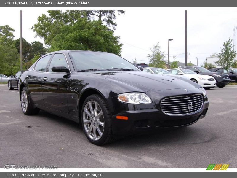 Nero (Black) / Nero 2008 Maserati Quattroporte