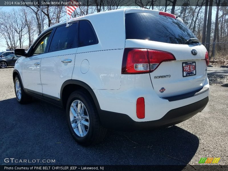 Snow White Pearl / Black 2014 Kia Sorento LX