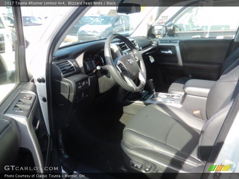 Blizzard Pearl White / Black 2017 Toyota 4Runner Limited 4x4