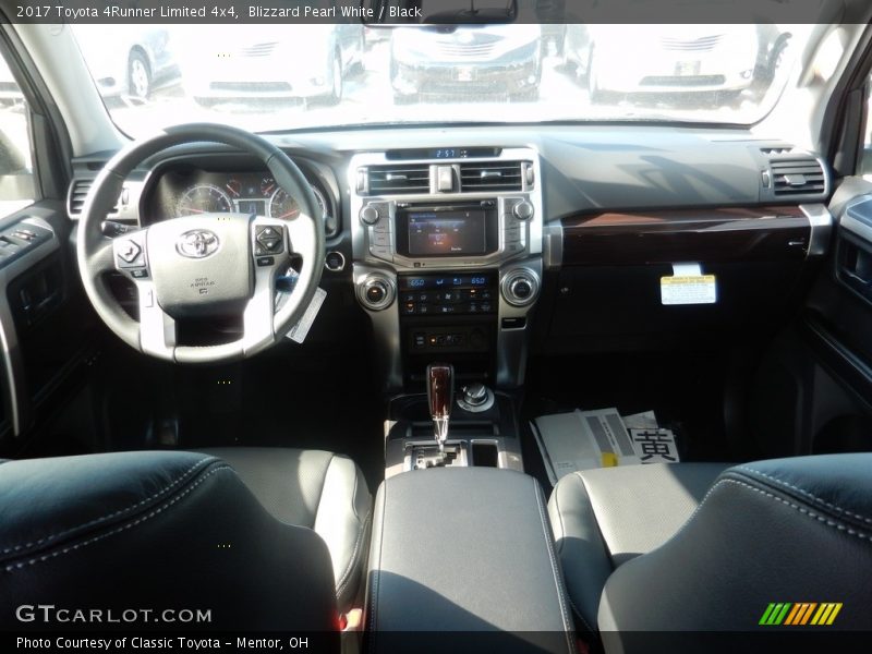 Blizzard Pearl White / Black 2017 Toyota 4Runner Limited 4x4