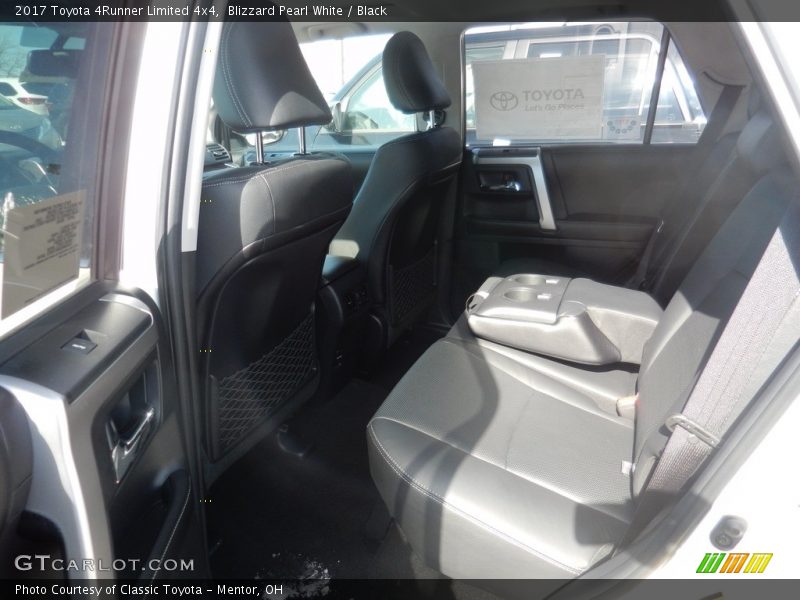 Blizzard Pearl White / Black 2017 Toyota 4Runner Limited 4x4