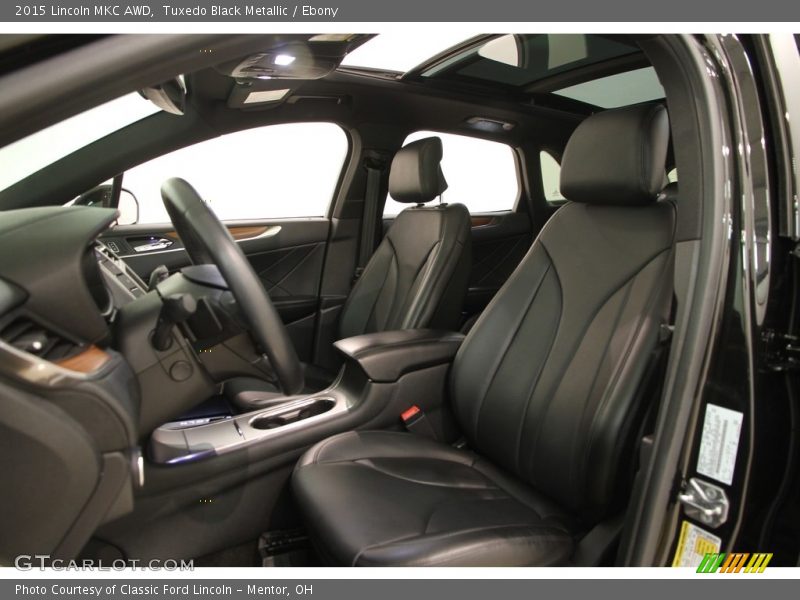 Tuxedo Black Metallic / Ebony 2015 Lincoln MKC AWD