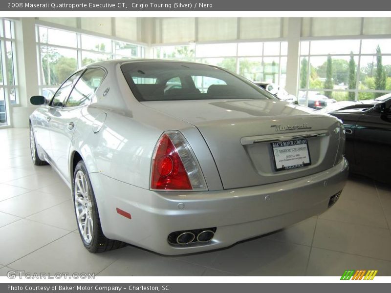 Grigio Touring (Silver) / Nero 2008 Maserati Quattroporte Executive GT