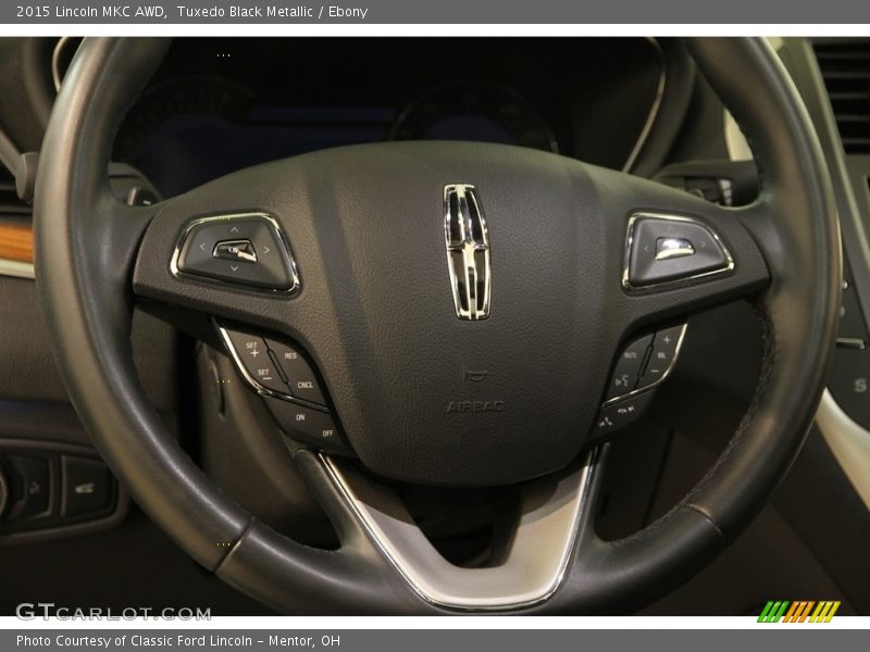 Tuxedo Black Metallic / Ebony 2015 Lincoln MKC AWD