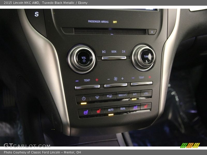 Tuxedo Black Metallic / Ebony 2015 Lincoln MKC AWD