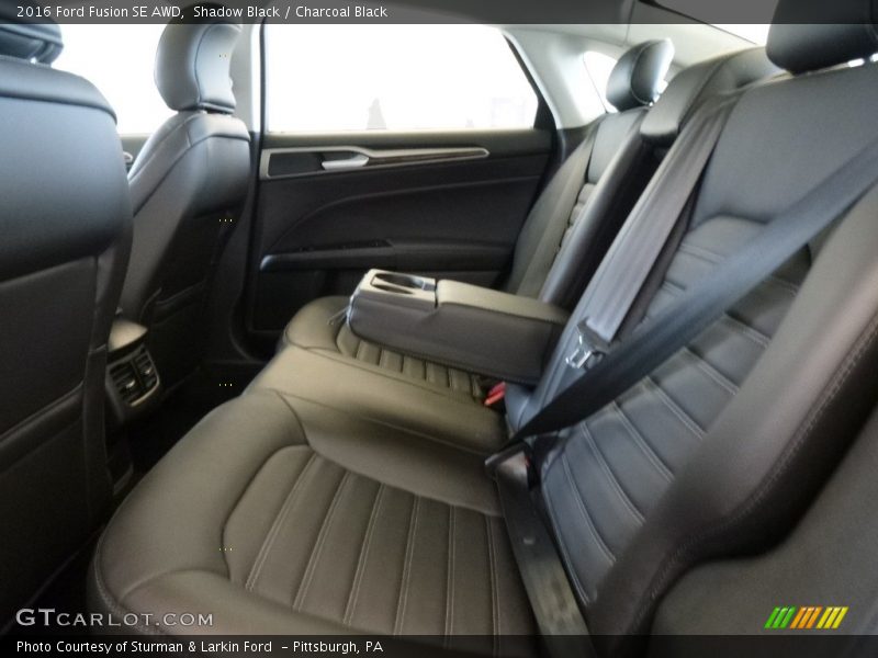 Shadow Black / Charcoal Black 2016 Ford Fusion SE AWD