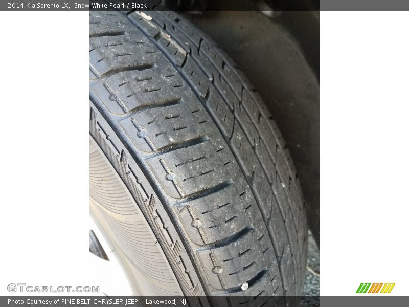 Snow White Pearl / Black 2014 Kia Sorento LX