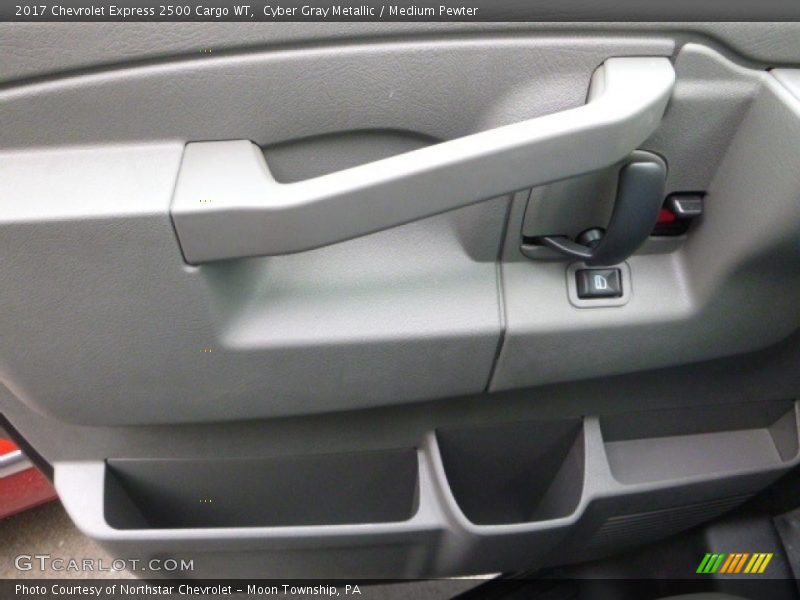 Cyber Gray Metallic / Medium Pewter 2017 Chevrolet Express 2500 Cargo WT