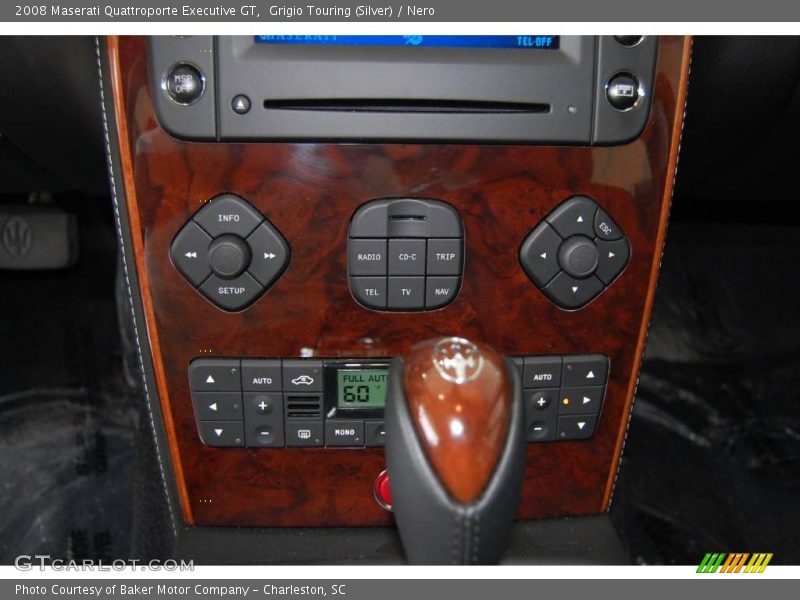 Grigio Touring (Silver) / Nero 2008 Maserati Quattroporte Executive GT