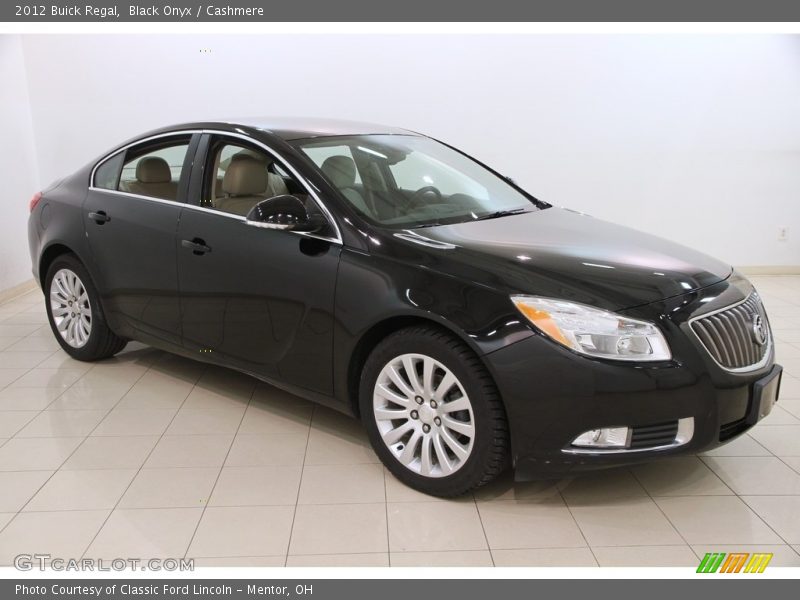 Black Onyx / Cashmere 2012 Buick Regal