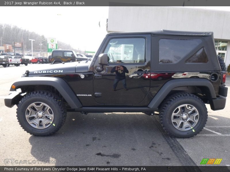 Black / Black 2017 Jeep Wrangler Rubicon 4x4