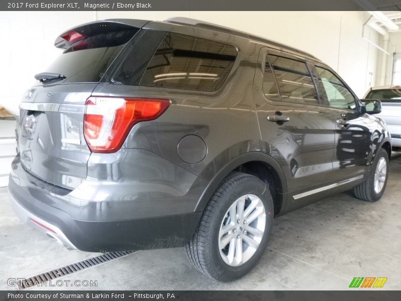 Magnetic / Ebony Black 2017 Ford Explorer XLT