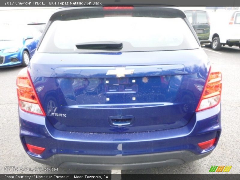 Blue Topaz Metallic / Jet Black 2017 Chevrolet Trax LS