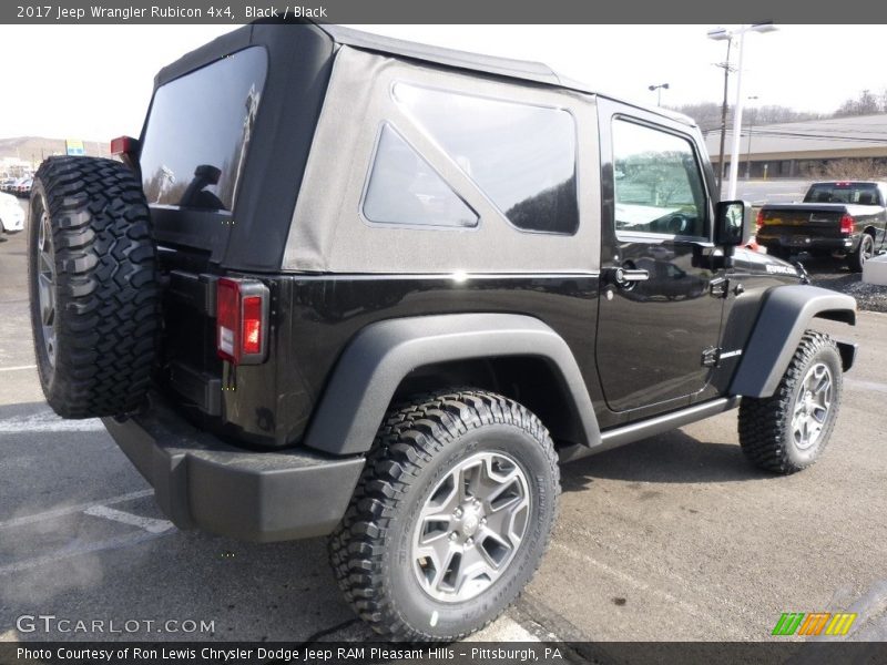 Black / Black 2017 Jeep Wrangler Rubicon 4x4