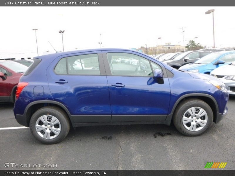 Blue Topaz Metallic / Jet Black 2017 Chevrolet Trax LS