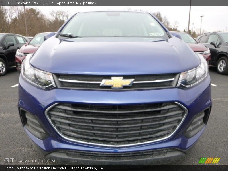 Blue Topaz Metallic / Jet Black 2017 Chevrolet Trax LS
