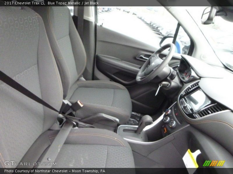 Blue Topaz Metallic / Jet Black 2017 Chevrolet Trax LS