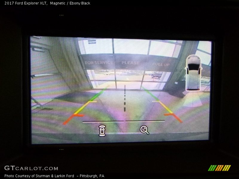 Magnetic / Ebony Black 2017 Ford Explorer XLT