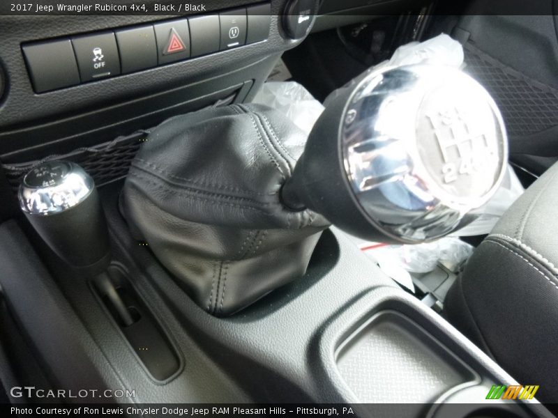  2017 Wrangler Rubicon 4x4 6 Speed Manual Shifter
