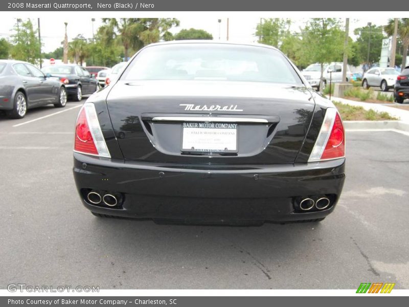 Nero (Black) / Nero 2008 Maserati Quattroporte