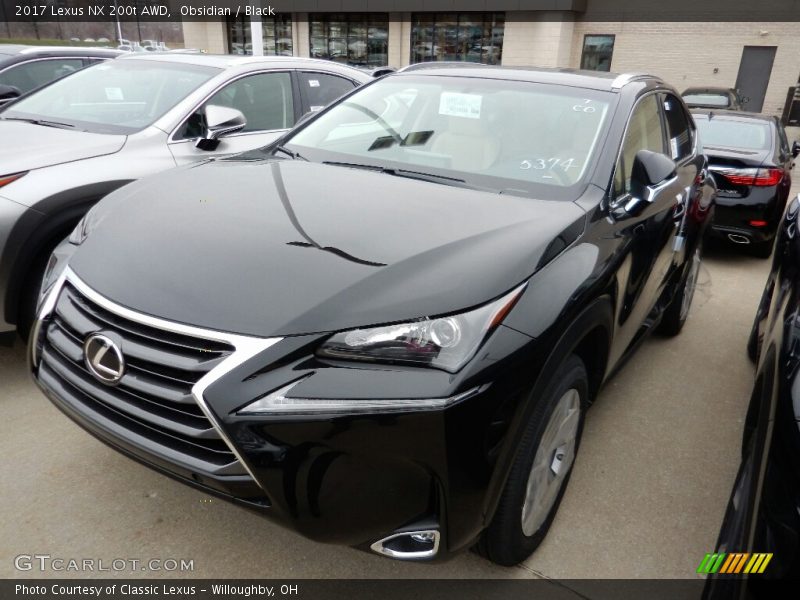 Obsidian / Black 2017 Lexus NX 200t AWD